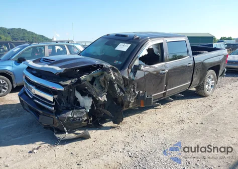 2019 Chevrolet Silverado 2500Hd High Country from USA, damaged, VIN 1GC1KUEY9KF134588